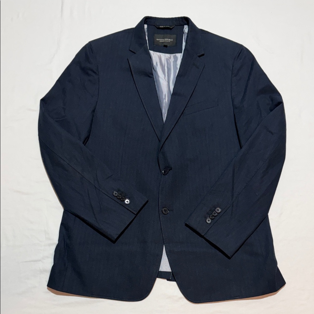 Banana Republic Dark Navy Men's Sport Coat Size 44R